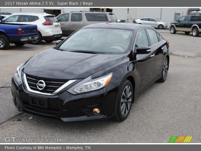 2017 Nissan Altima 2.5 SV in Super Black