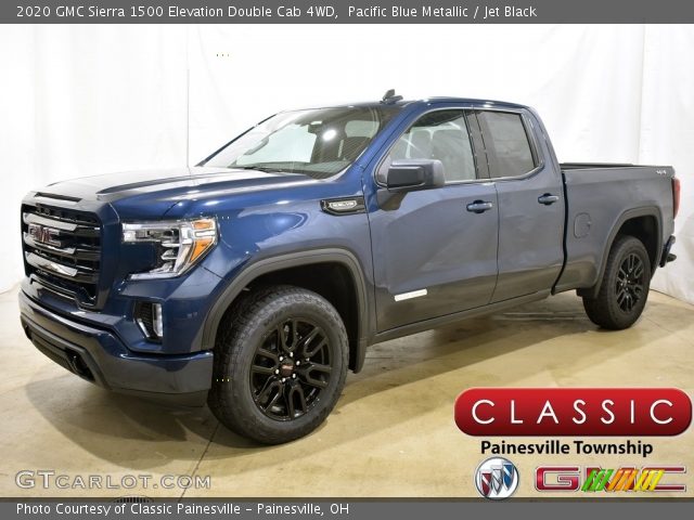 2020 GMC Sierra 1500 Elevation Double Cab 4WD in Pacific Blue Metallic