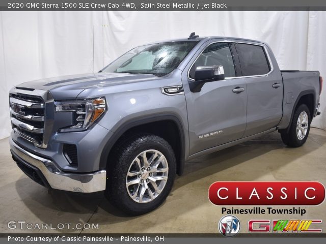 2020 GMC Sierra 1500 SLE Crew Cab 4WD in Satin Steel Metallic