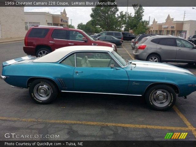 1969 Chevrolet Camaro Z28 Coupe in LeMans Blue