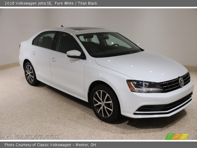 2018 Volkswagen Jetta SE in Pure White