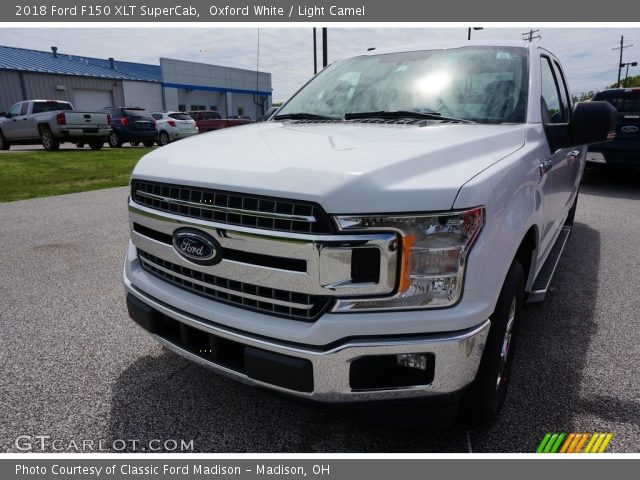 2018 Ford F150 XLT SuperCab in Oxford White