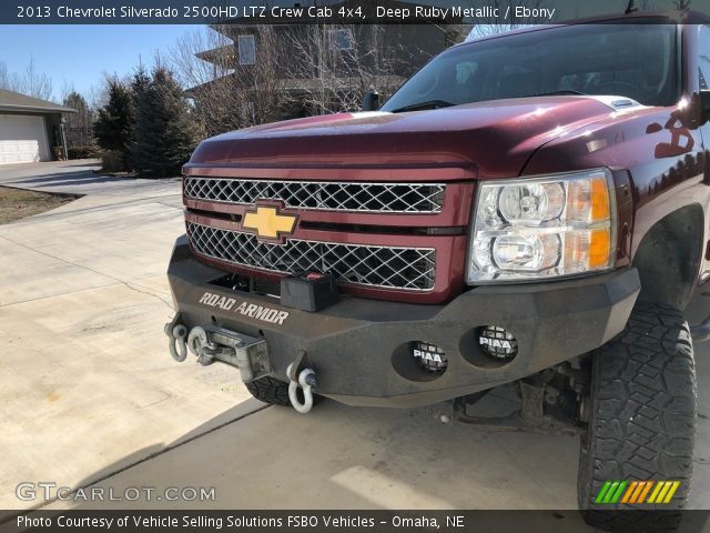 2013 Chevrolet Silverado 2500HD LTZ Crew Cab 4x4 in Deep Ruby Metallic