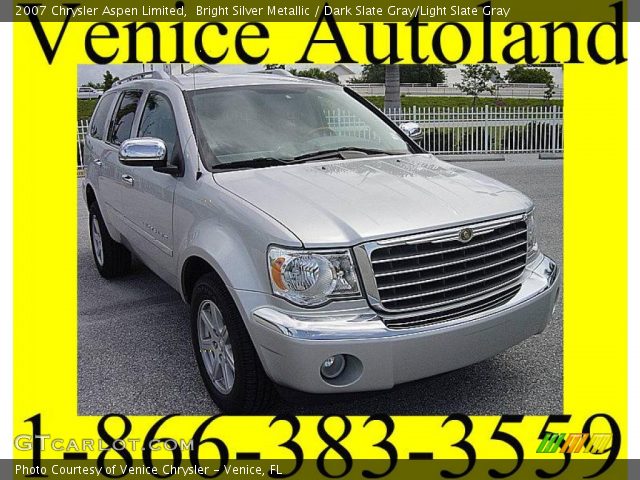 2007 Chrysler Aspen Limited in Bright Silver Metallic