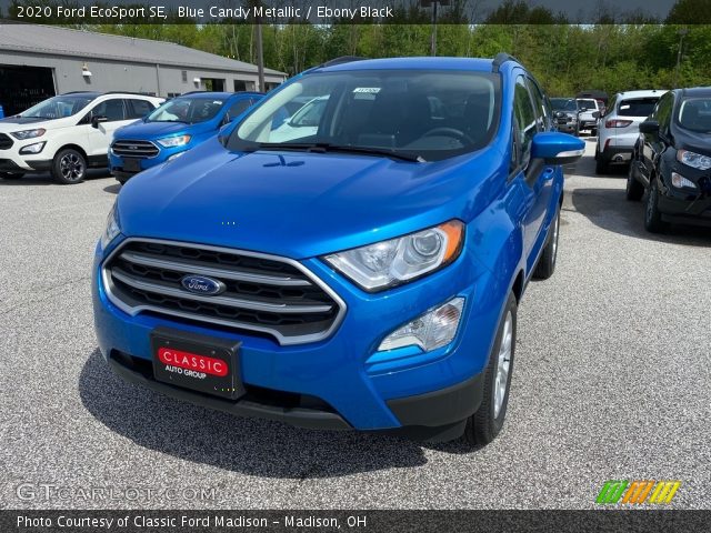 2020 Ford EcoSport SE in Blue Candy Metallic