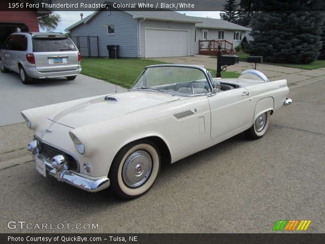 1956 Ford Thunderbird Roadster in Colonial White
