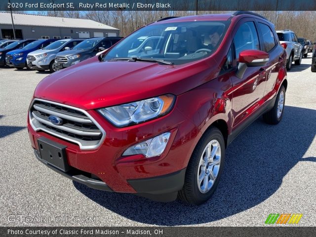 2020 Ford EcoSport SE in Ruby Red Metallic