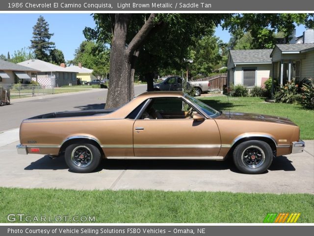 1986 Chevrolet El Camino Conquista in Light Brown Metallic