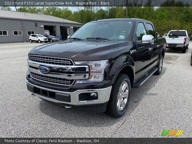2020 Ford F150 Lariat SuperCrew 4x4 in Magma Red