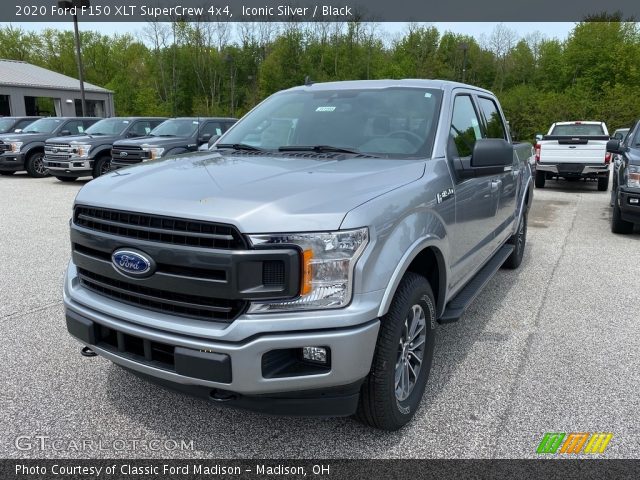2020 Ford F150 XLT SuperCrew 4x4 in Iconic Silver