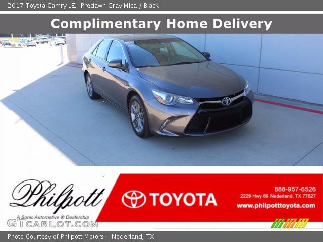 2017 Toyota Camry LE in Predawn Gray Mica