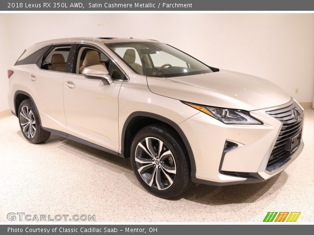 2018 Lexus RX 350L AWD in Satin Cashmere Metallic