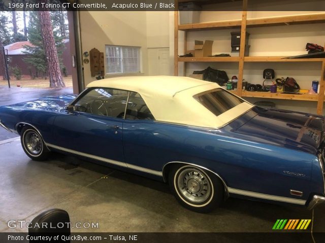 1969 Ford Torino GT Convertible in Acapulco Blue