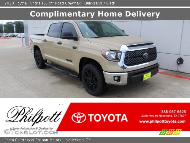 2020 Toyota Tundra TSS Off Road CrewMax in Quicksand