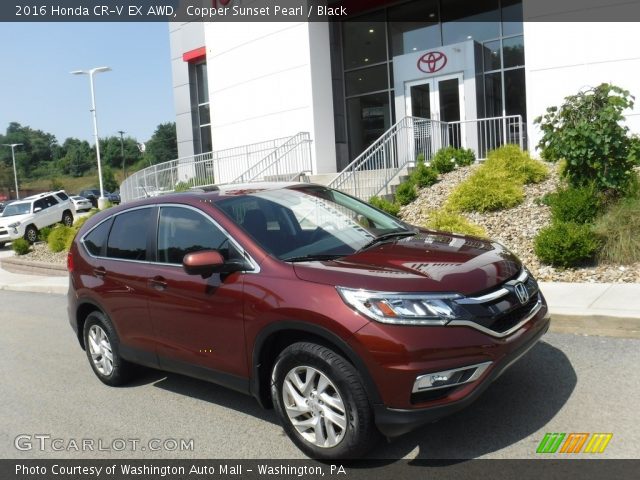2016 Honda CR-V EX AWD in Copper Sunset Pearl