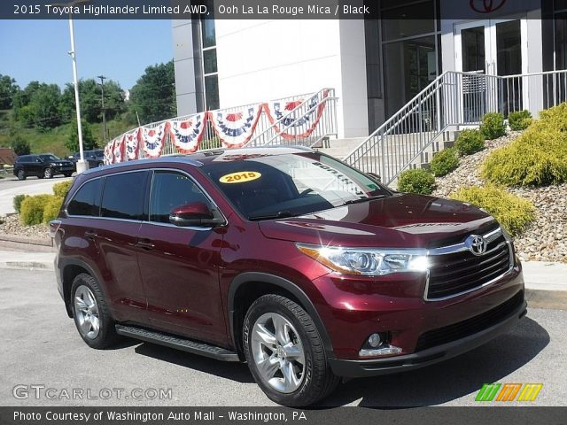 2015 Toyota Highlander Limited AWD in Ooh La La Rouge Mica