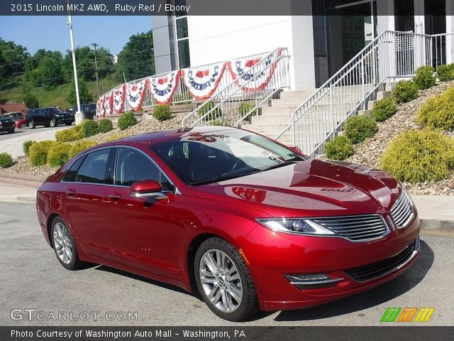 2015 Lincoln MKZ AWD in Ruby Red