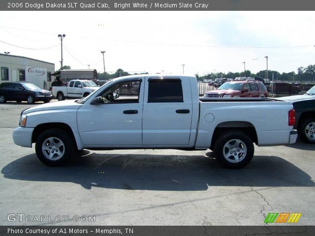 2006 Dodge Dakota SLT Quad Cab in Bright White