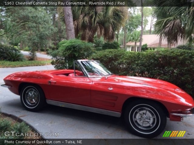 1963 Chevrolet Corvette Sting Ray Convertible in Riverside Red