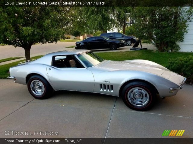 1968 Chevrolet Corvette Coupe in Silverstone Silver