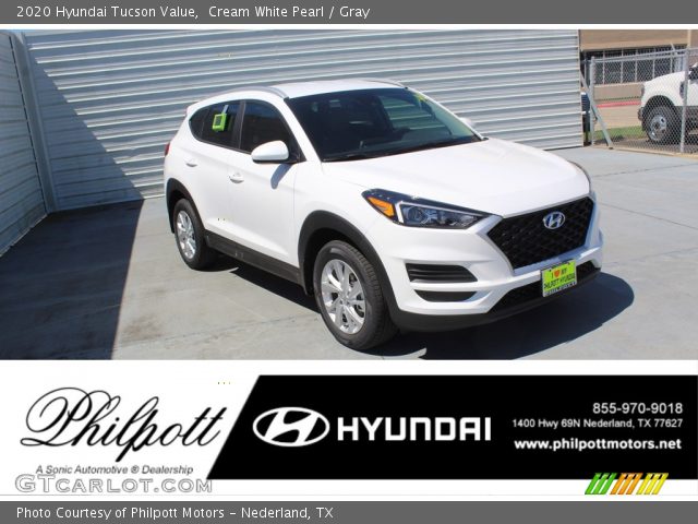 2020 Hyundai Tucson Value in Cream White Pearl