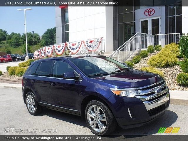 2011 Ford Edge Limited AWD in Kona Blue Metallic