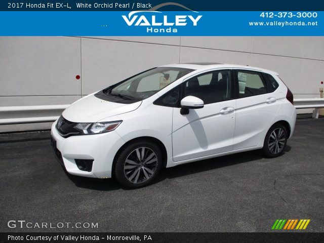 2017 Honda Fit EX-L in White Orchid Pearl
