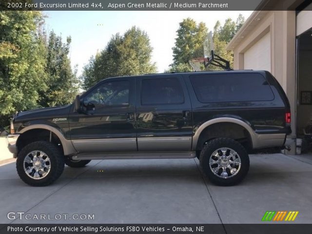 2002 Ford Excursion Limited 4x4 in Aspen Green Metallic