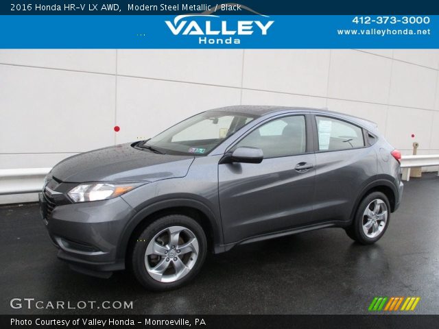 2016 Honda HR-V LX AWD in Modern Steel Metallic