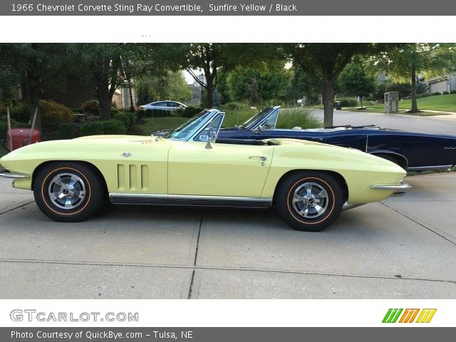 1966 Chevrolet Corvette Sting Ray Convertible in Sunfire Yellow