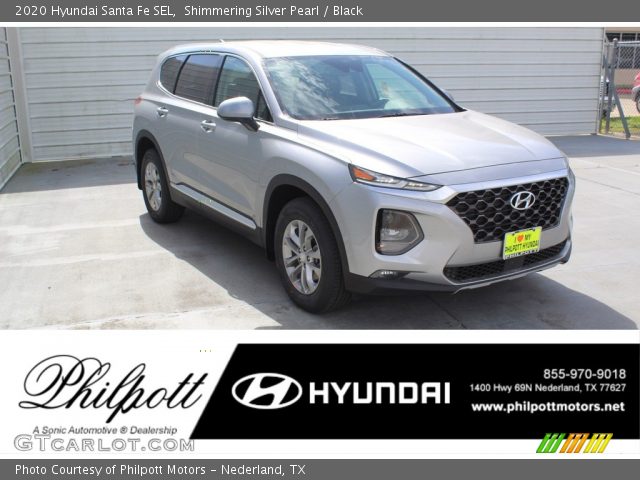 2020 Hyundai Santa Fe SEL in Shimmering Silver Pearl