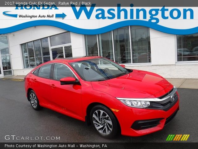 2017 Honda Civic EX Sedan in Rallye Red