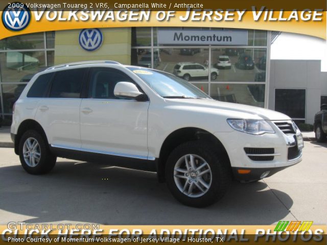 2009 Volkswagen Touareg 2 VR6 in Campanella White
