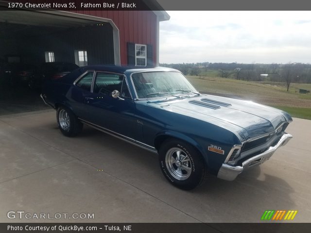 1970 Chevrolet Nova SS in Fathom Blue