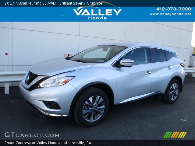 2017 Nissan Murano SL AWD in Brilliant Silver