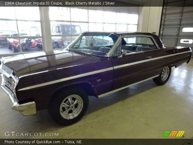 1964 Chevrolet Impala SS Coupe in Black Cherry Metallic