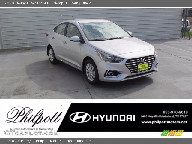 2020 Hyundai Accent SEL in Olympus Silver
