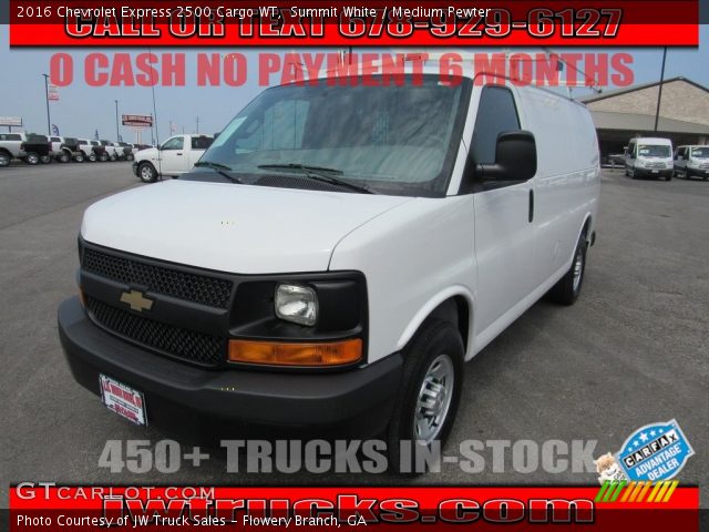 2016 Chevrolet Express 2500 Cargo WT in Summit White