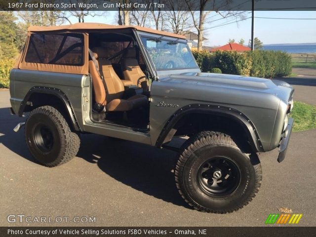 1967 Ford Bronco Sport Wagon in Gun Metal Gray