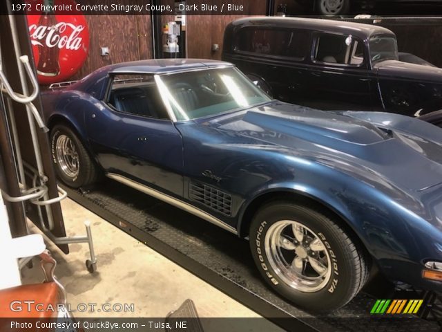 1972 Chevrolet Corvette Stingray Coupe in Dark Blue