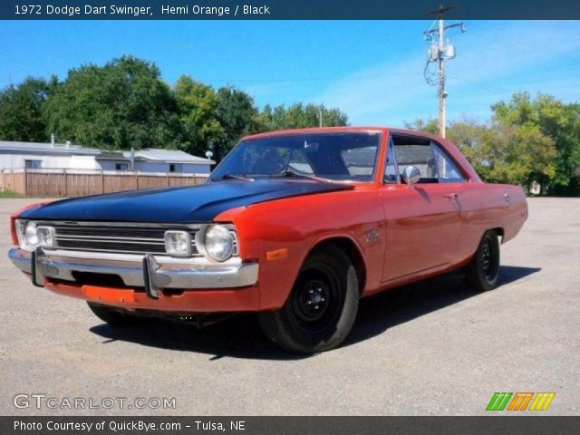 1972 Dodge Dart Swinger in Hemi Orange