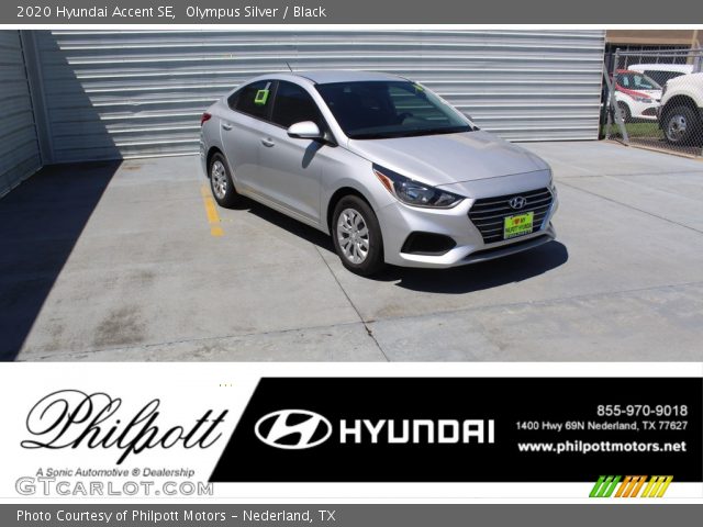 2020 Hyundai Accent SE in Olympus Silver