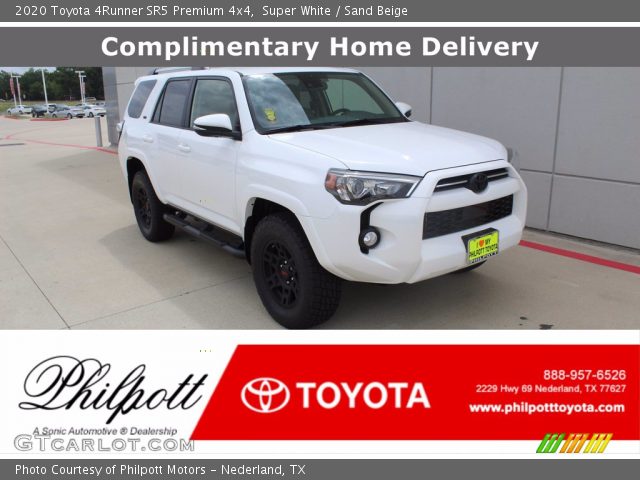 2020 Toyota 4Runner SR5 Premium 4x4 in Super White