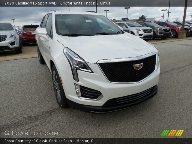 2020 Cadillac XT5 Sport AWD in Crystal White Tricoat