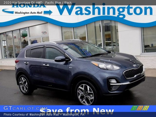 2020 Kia Sportage EX AWD in Pacific Blue