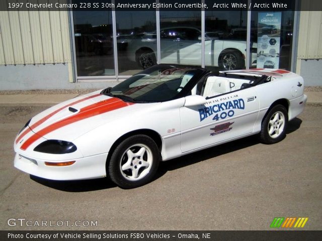 1997 Chevrolet Camaro Z28 SS 30th Anniversary Edition Convertible in Arctic White