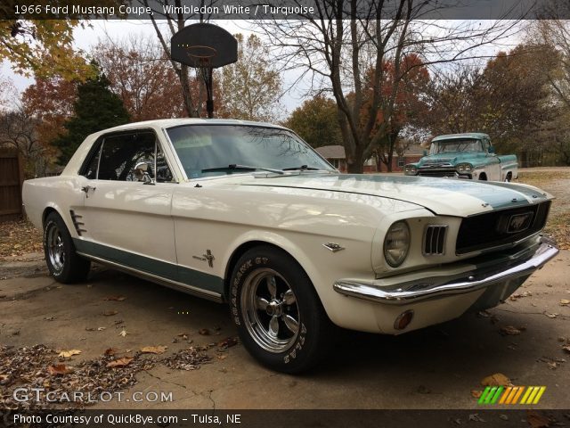 1966 Ford Mustang Coupe in Wimbledon White