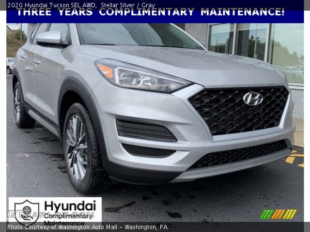 2020 Hyundai Tucson SEL AWD in Stellar Silver