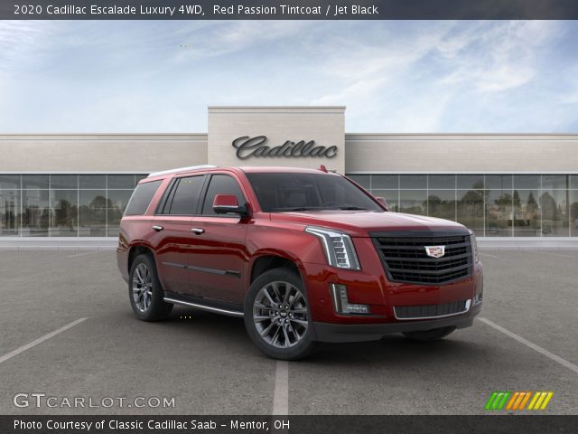 2020 Cadillac Escalade Luxury 4WD in Red Passion Tintcoat