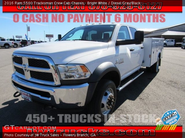 2016 Ram 5500 Tradesman Crew Cab Chassis in Bright White